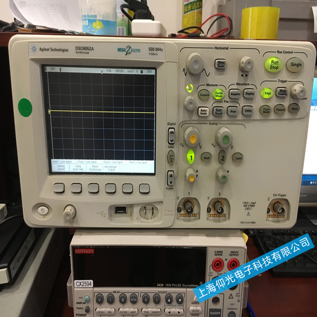 ʏ�����݂�ʾ����DSO-6052A���_�C(j��)�����I�������ľS�޷���